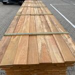 Ca. 117x Pakoeli Planken Geschaafd, 16x140mm, lengte 103/450cm, 14/500